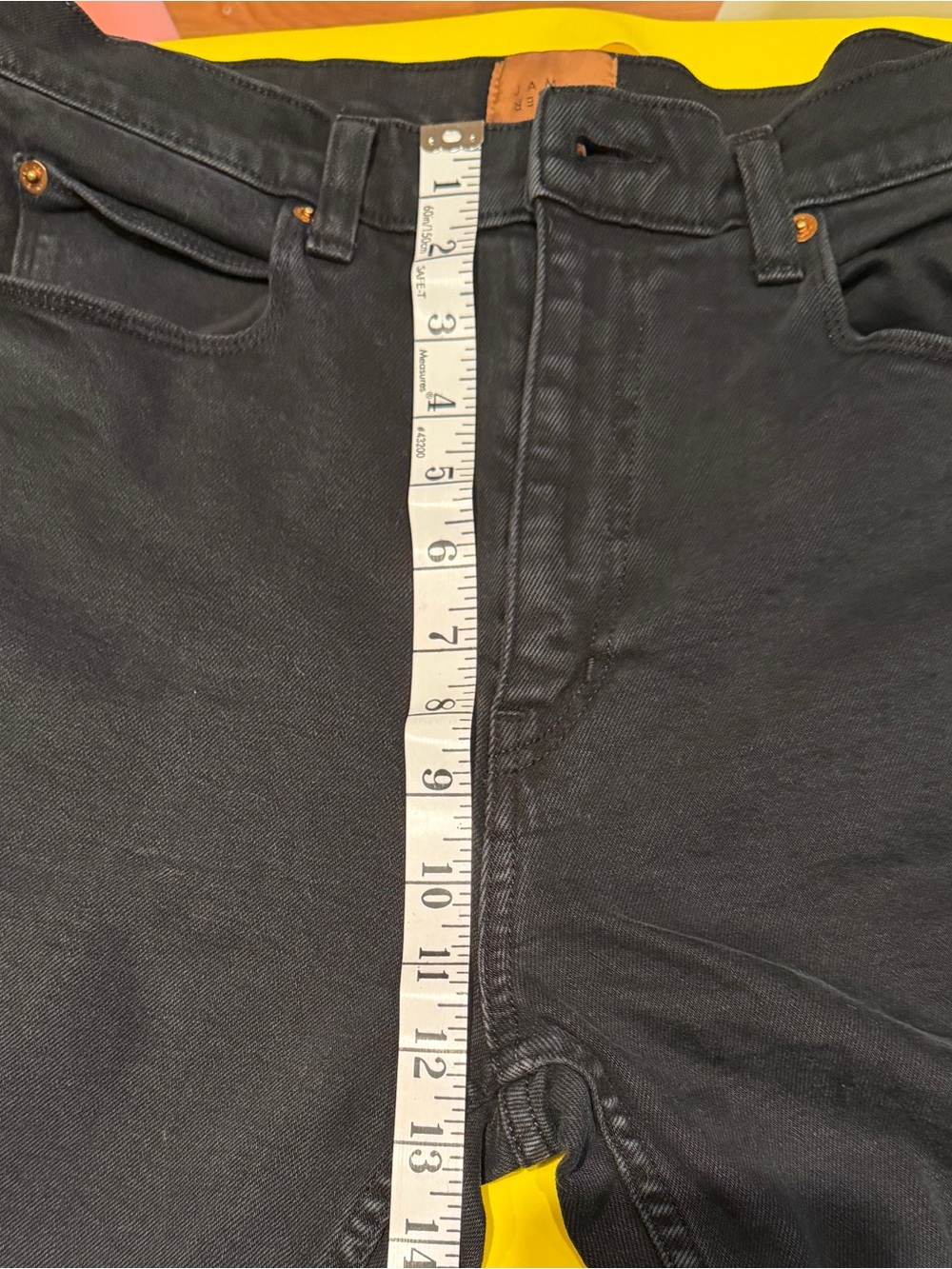 Jamie Haller The Kenickie Washed Black sz 30 - Picture 3 of 5